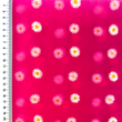 [S2454R-1049] [S2454R] Tulle With Embroidery Daisy's (Fuksja)