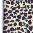 [S2457R-1231] [S2457R] Knitted Bouclé Leopard (Brom Beere)