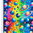[S2511R-3685] [S2511R] Jogging Digital Printed Colour Me (Design E)