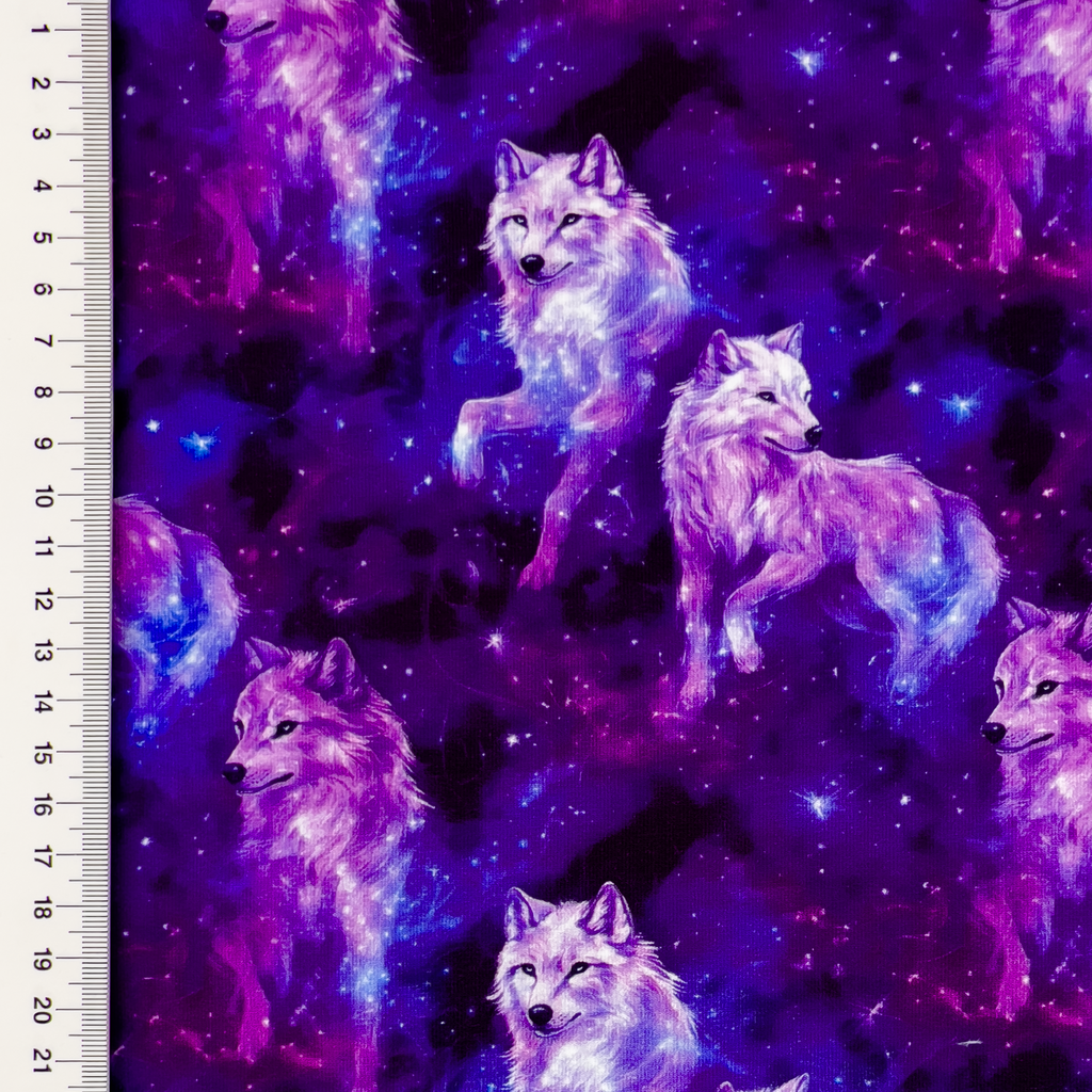 [S2499R] French Terry Digital Printed Phoenix