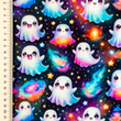 [S2503R-3684] [S2503R] French Terry Digital Printed Spooky (Design D)