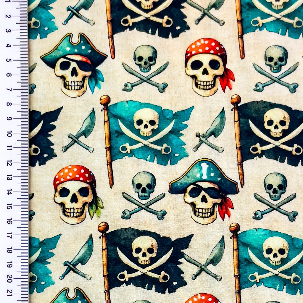[S2504R] French Terry Digital Printed Dare Me