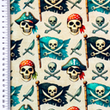 [S2504R-3682] [S2504R] French Terry Digital Printed Dare Me (Design B)