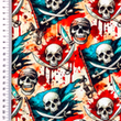 [S2504R-3683] [S2504R] French Terry Digital Printed Dare Me (Design C)