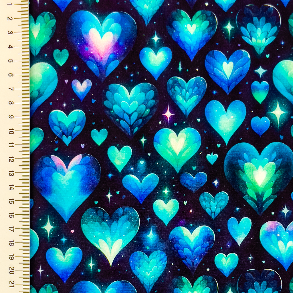 [S2508R] French Terry Digital Printed All You Need Is Love