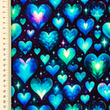 [S2508R-3681] [S2508R] French Terry Digital Printed All You Need Is Love (Design A)