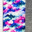 [S2519R-3683] [S2519R] Alpine Fleece Digital Printed Night Time (Design C)