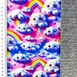[S2519R-3684] [S2519R] Alpine Fleece Digital Printed Night Time (Design D)