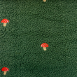 [S2524R-1004] [S2524R] Teddy With Embroidery Little Mushroom (Army)