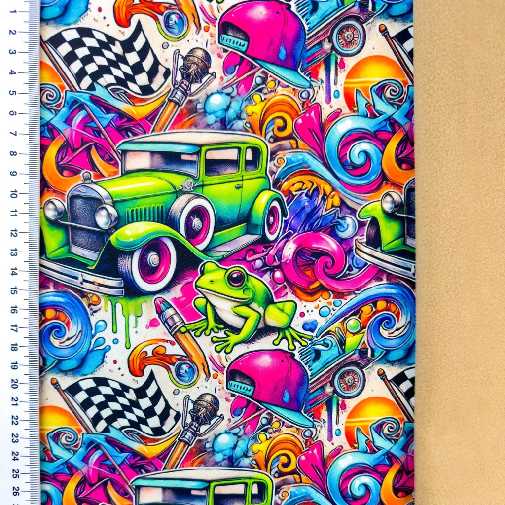 [S2536R] Softshell Digital Printed Gamer