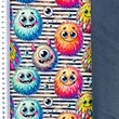 [S2539R-3684] [S2539R] Softshell Digital Printed Goofy Eyes (Design D)