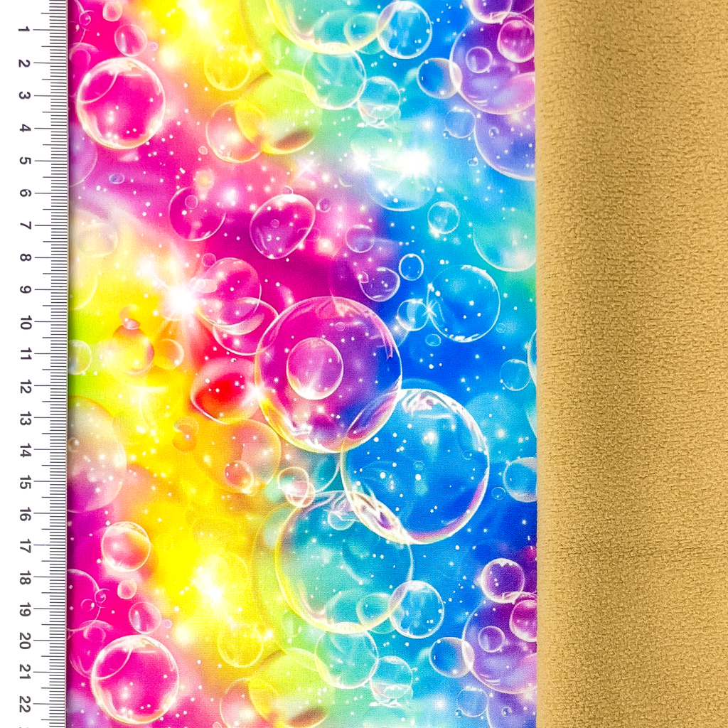 [S2545R] Softshell Digital Printed Bubbly Vibes
