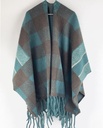 [S2548R] Prato Boiled Wool Poncho Specials