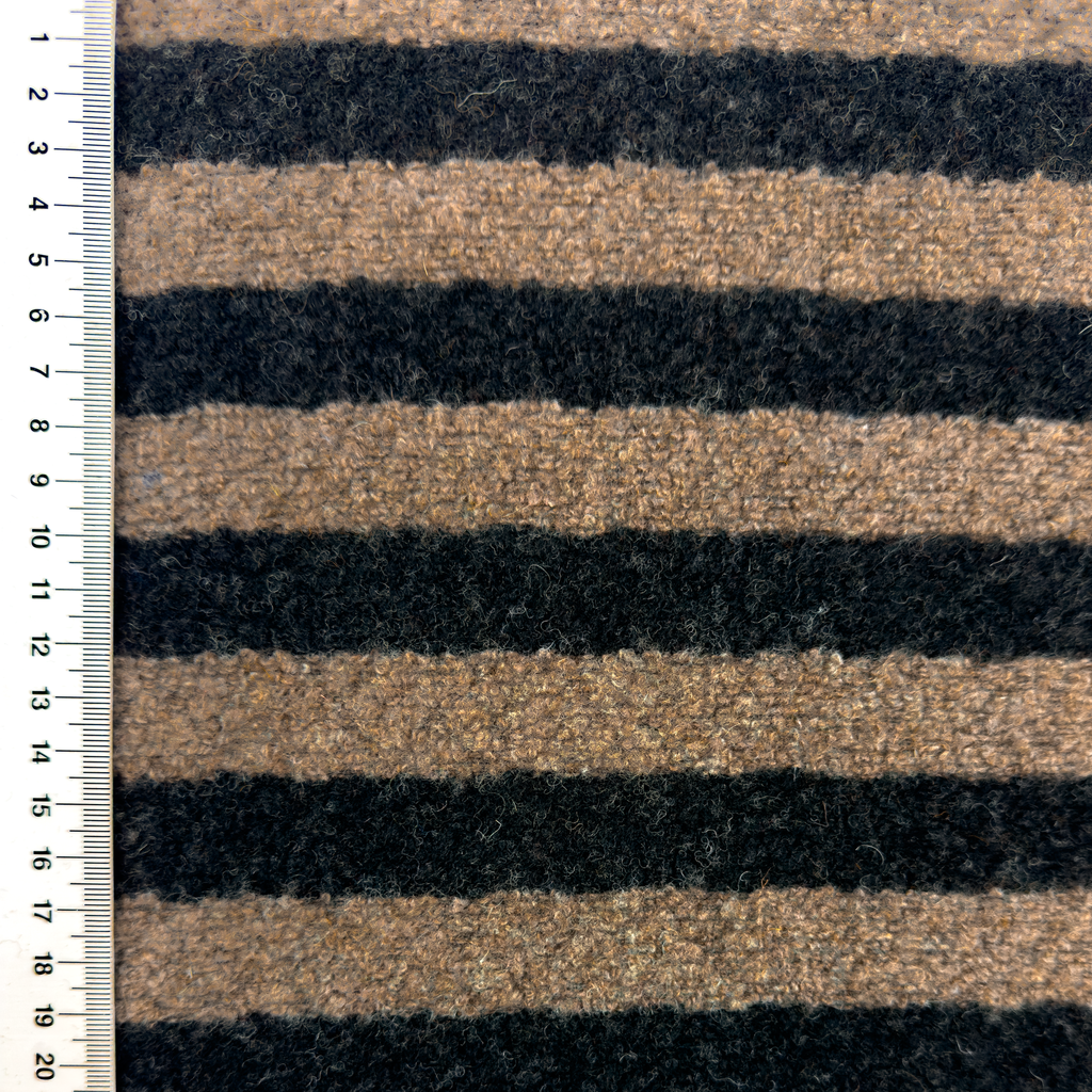 [S2568R] Prato Knitted Wool Stripes