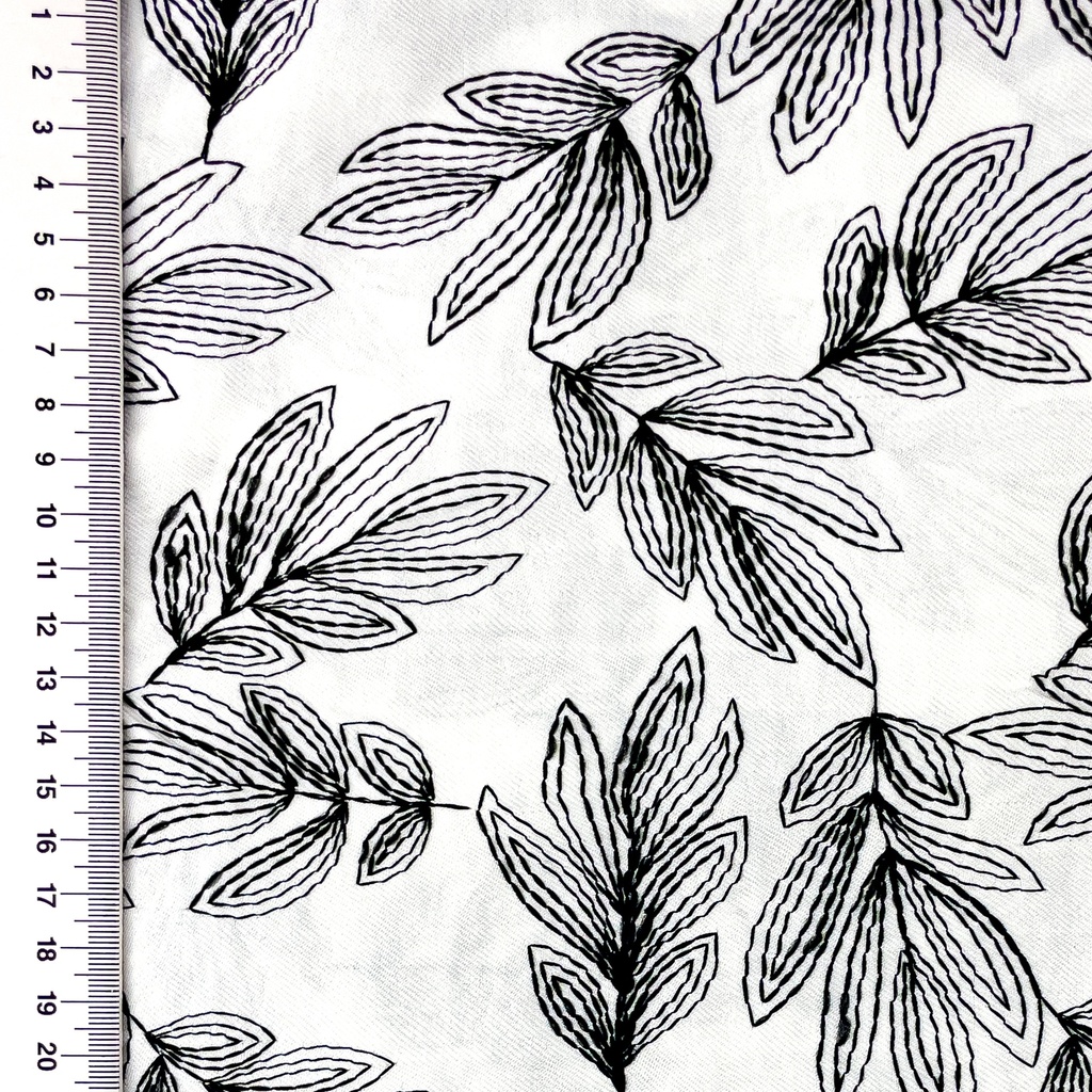 [S2580L] Luxor Linen Embroidery