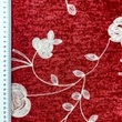 [S2583L-1041] [S2583L] Knitted Flowers Bordado (Dark Red)