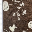 [S2583R-1012] [S2583R] Knitted Flowers Bordado (Brun)