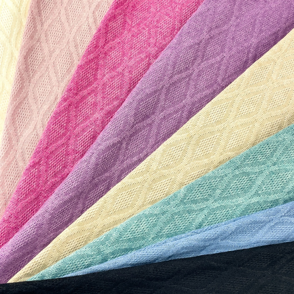 [S2591L] Jacquard Diamond