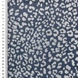 [S2604R-1019] [S2604R] Leopard Printed Jeans (Dark Blue)