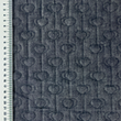 [S2617L-1085] [S2617L] Padded Jeans Hearts (Marine)