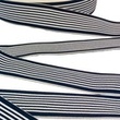 [737R-1019] [737R] Elastic Colour Line Small Stripe (Dark Blue)
