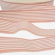 [737R-1115] [737R] Elastic Colour Line Small Stripe (Gammal Rosa)