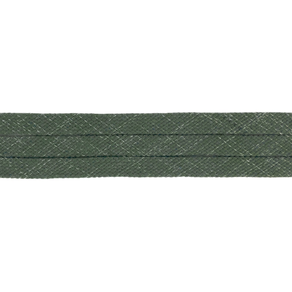 [739R] Double Flat Cord 17 mm Melange Heavy