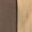 [S2679R-1176] [S2679R] Double Gauze Double Faced Colors (Moka)