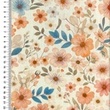 [S2688L-3682] [S2688L] Viscose Linen Digital Printed Sweet And Small (Design B)