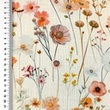 [S2689L-3681] [S2689L] Viscose Linen Digital Printed Flower Sea (Design A)