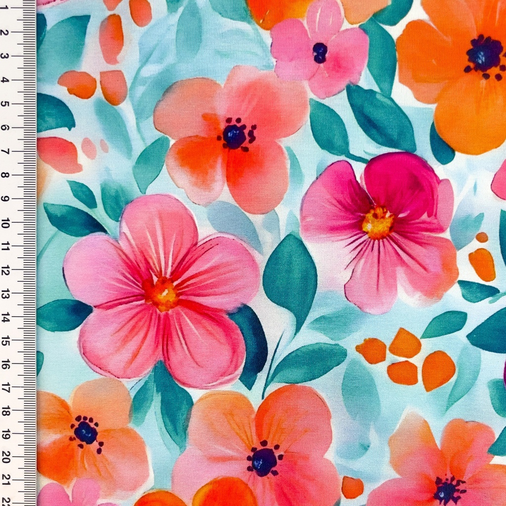[S2694L] Viscose Lycra Heavy Digital Printed Full Colors