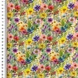 [S2674R-3682] [S2674R] Double Gauze Crinkled Digital Printed Flowers (Design B)