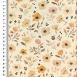 [S2688R-3684] [S2688R] Viscose Linen Digital Printed Sweet And Small (Design D)