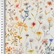 [S2689R-3682] [S2689R] Viscose Linen Digital Printed Flower Sea (Design B)