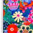 [S2690R-3681] [S2690R] Viscose Linen Digital Printed Bright And Bold (Design A)