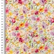 [S2691R-3683] [S2691R] Viscose Linen Digital Printed Floral (Design C)