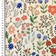 [S2693R-3682] [S2693R] Viscose Linen Digital Printed Botanic (Design B)