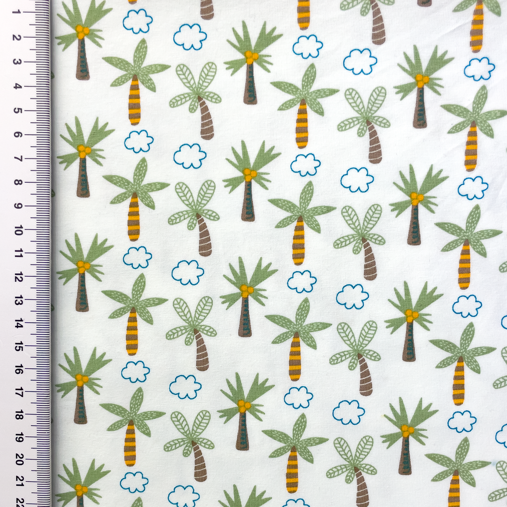 [S2701R] Jersey Printed Palmtree's