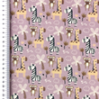 [S2702R-1115] [S2702R] Jersey Printed Safari (Stará Růžová)