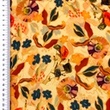 [S2717L-3683] [S2717L] Rayon Poplin Printed Abstract Flowers (Design C)