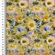 [S2729L-3683] [S2729L] Rayon Poplin Printed Multi Flowers (Design C)