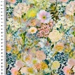 [S2729R-3682] [S2729R] Rayon Poplin Printed Multi Flowers (Design B)
