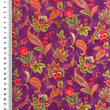 [S2734R-3682] [S2734R] Rayon Poplin Printed Barrock Flowers (Design B)