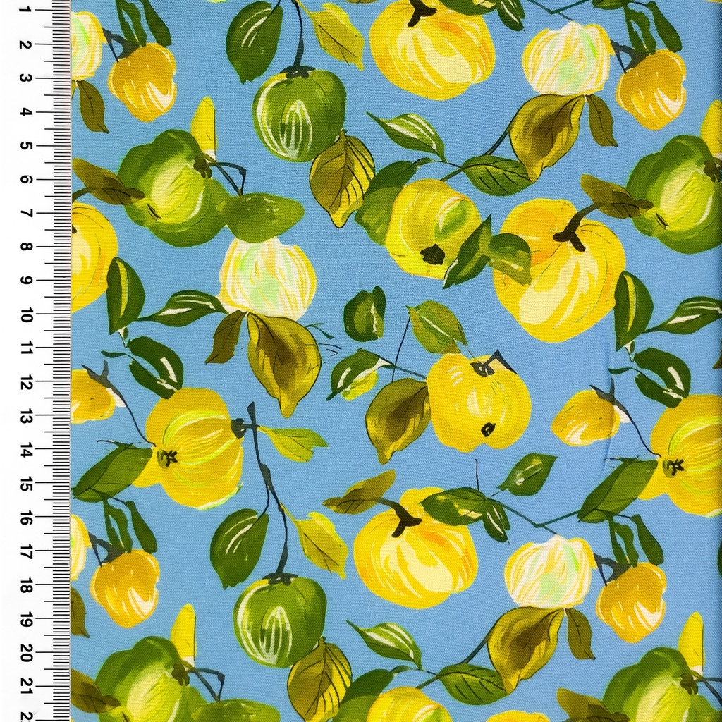 [S2739R] Rayon Poplin Printed Fruity