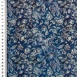 [S2740R-3683] [S2740R] Rayon Poplin Printed White Flowers (Design C)