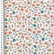 [S2752L-3683] [S2752L] Poplin Digital Printed Bright Flowers (Design C)