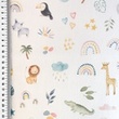[S2759L-3682] [S2759L] Poplin Digital Printed Tiny Animal Kingdom (Design B)