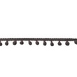 [001R-10030] [001R] Pom Pom Lace Small (Grey)