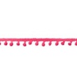 [001R-10033] [001R] Pom Pom Lace Small (Fuchsia)