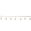[002R-10016] [002R] Bolletjesband Middel (Wit)